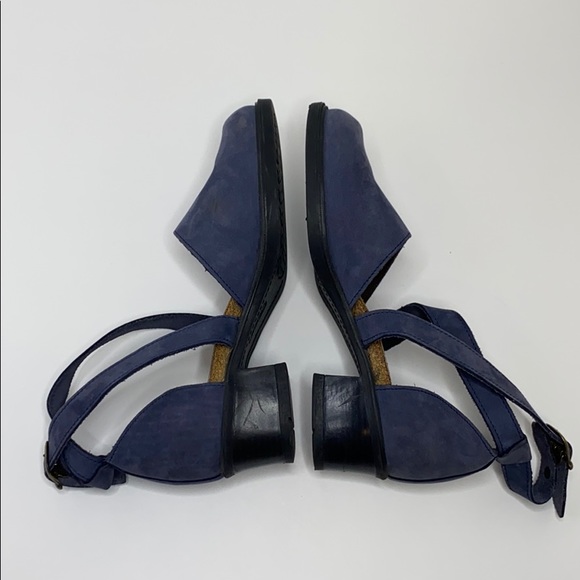 Naot Blue Suede Genuine Leather MaryJane Shoes 39 - Picture 10 of 10